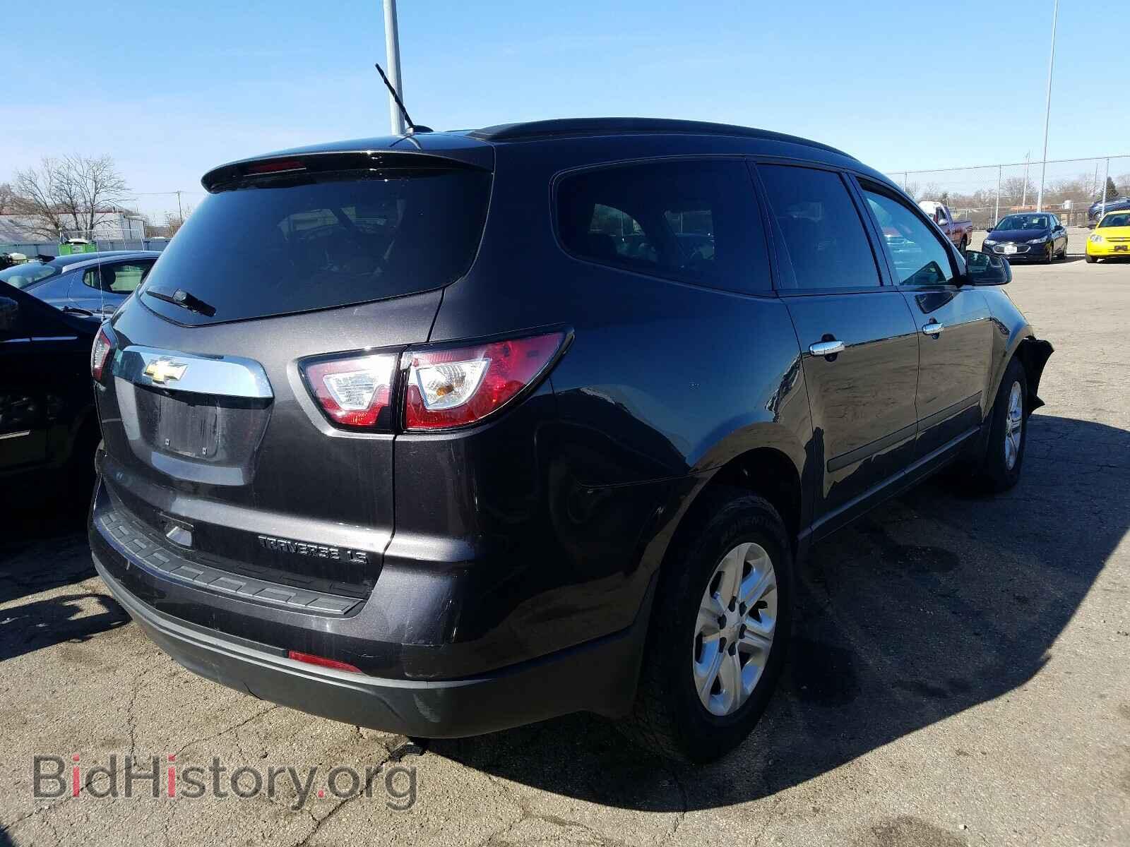 2014 CHEVROLET TRAVERSE - VIN: 1GNKRFED7EJ324620 - Фото 4