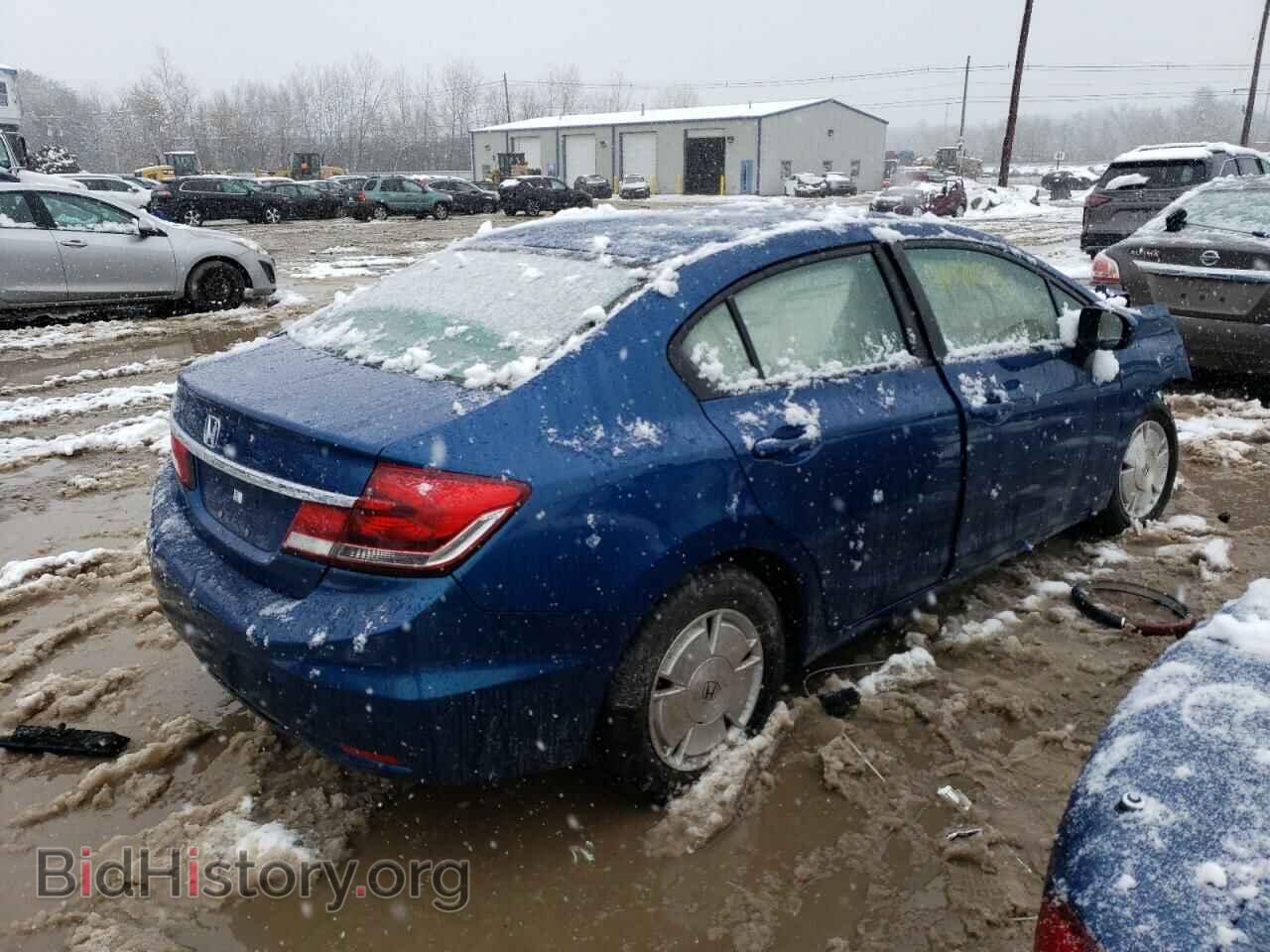 2014 HONDA CIVIC - VIN: 2HGFB2F5XEH556677 - Фото 3