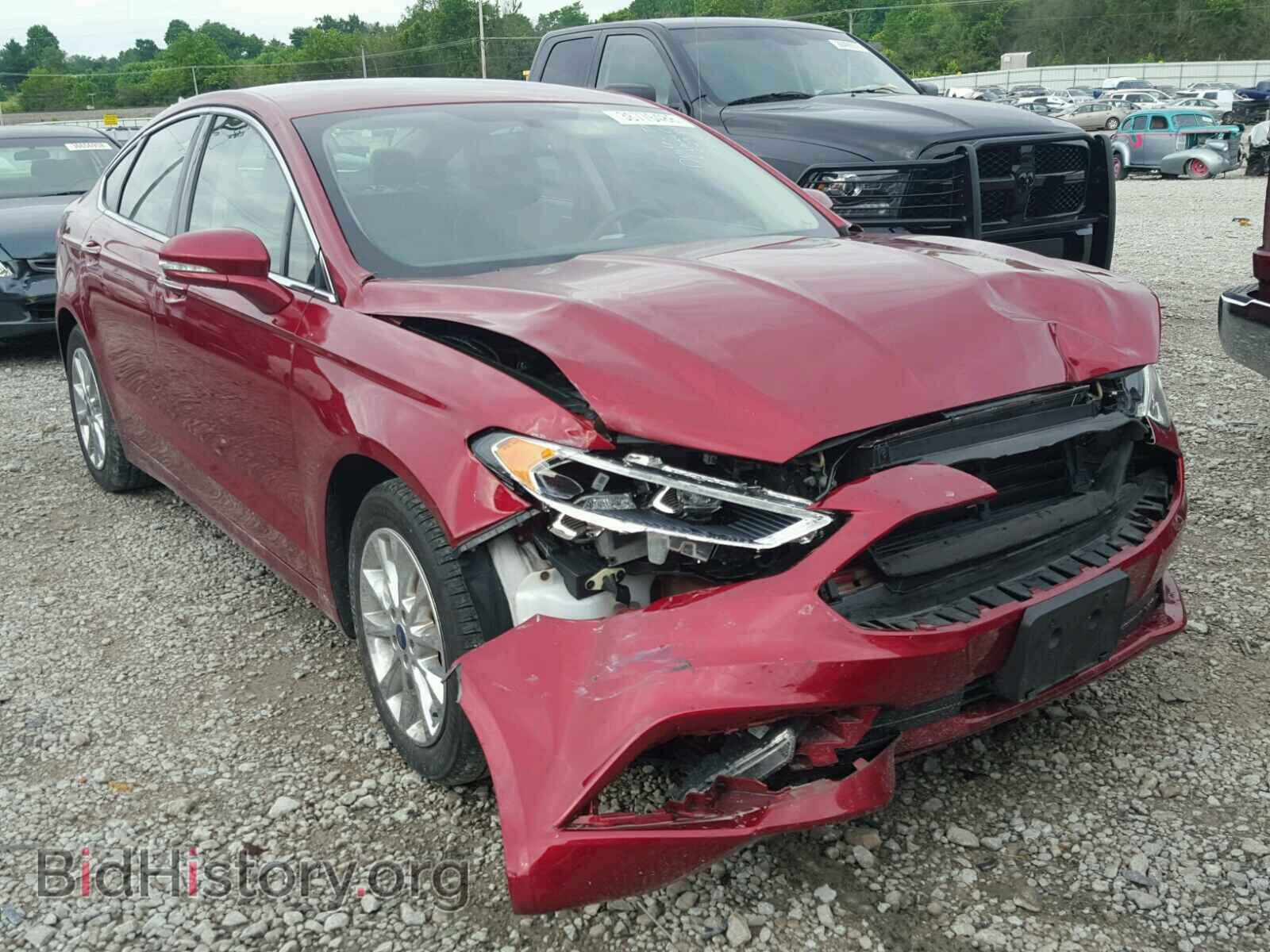 Фотография 3FA6P0HD8HR209257 - FORD FUSION SE 2017