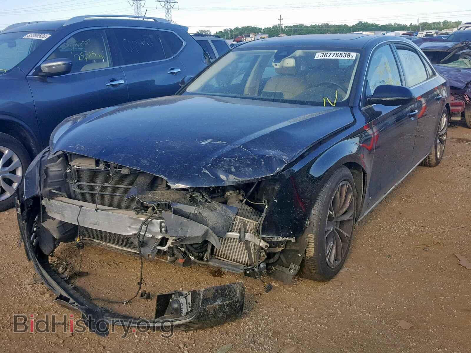 2014 AUDI A8 - VIN: WAURMAFD9EN001568 - Фото 2