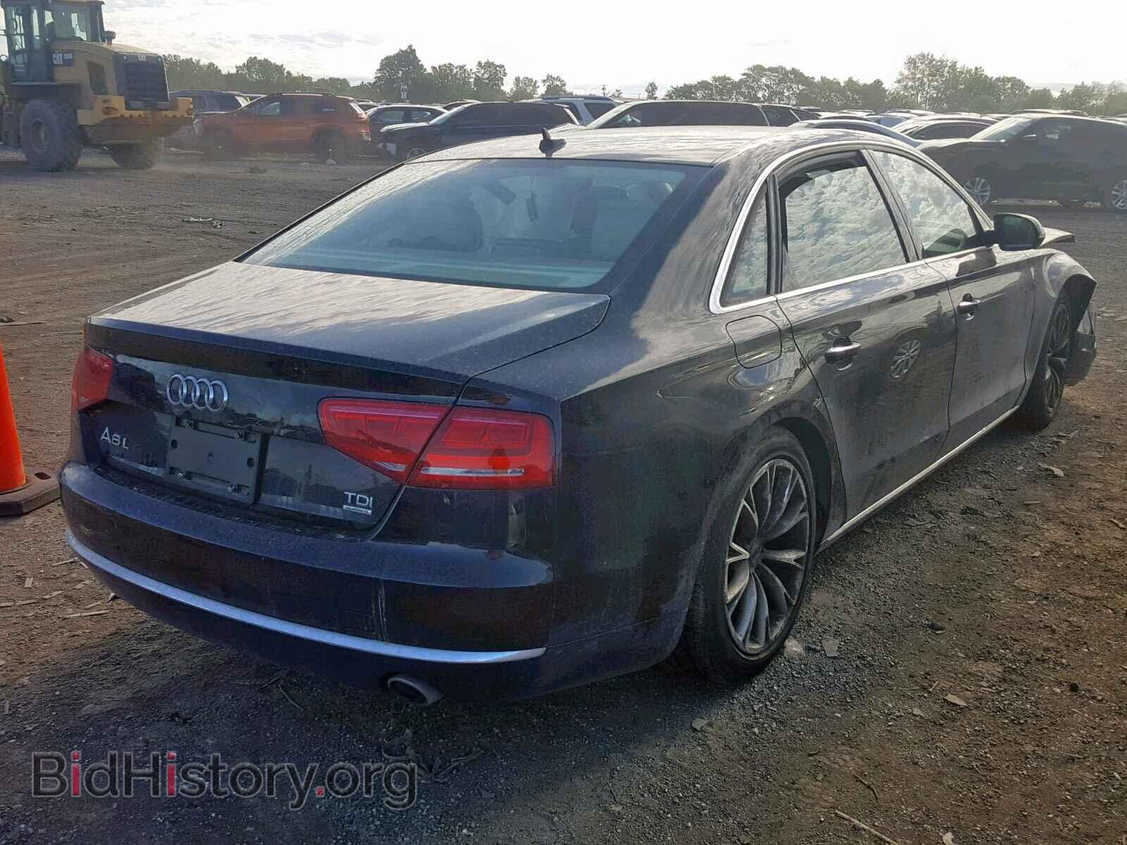 2014 AUDI A8 - VIN: WAURMAFD9EN001568 - Фото 4