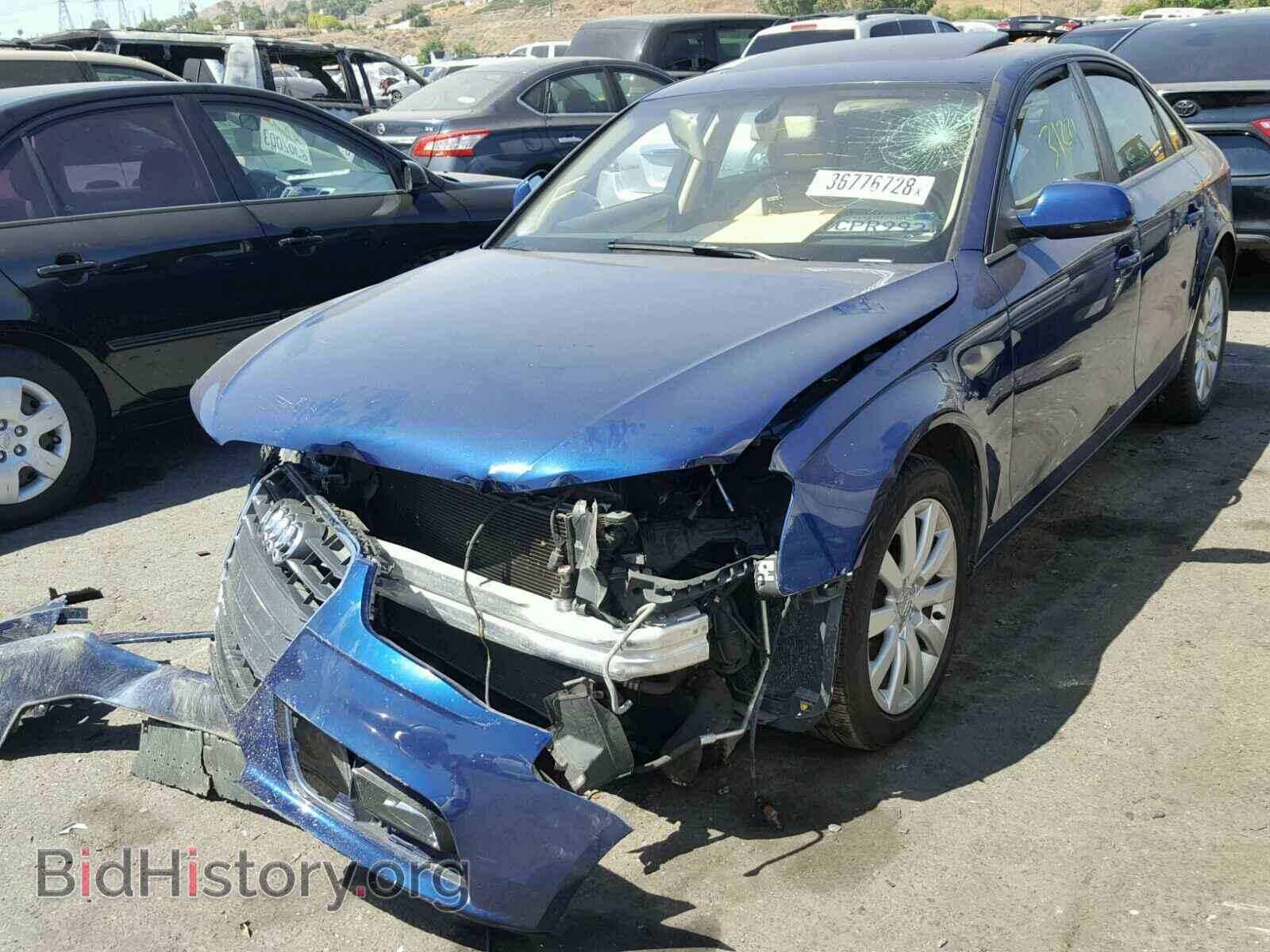 2014 AUDI A4 - VIN: WAUAFAFL5EA082185 - Фото 2