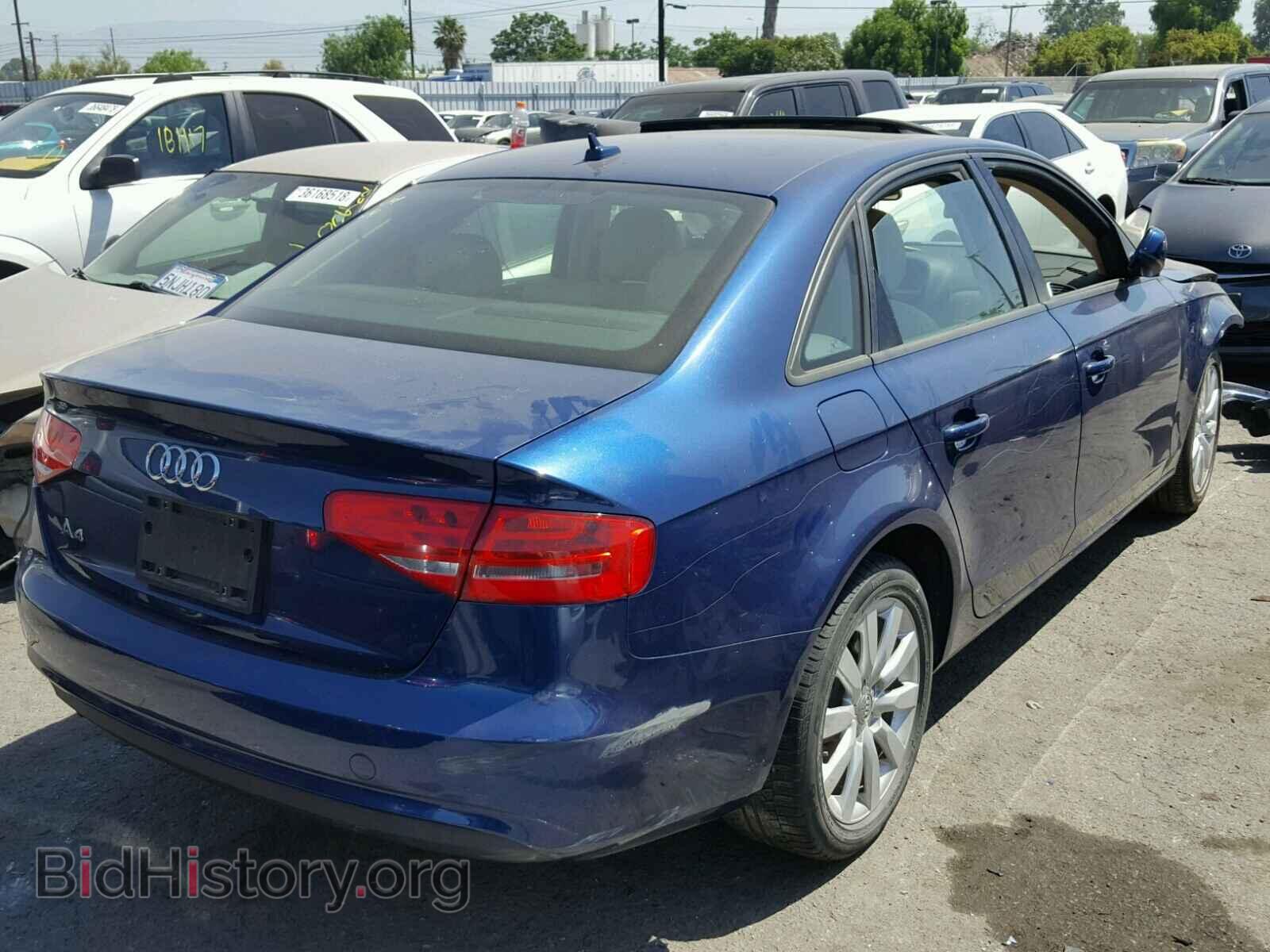 2014 AUDI A4 - VIN: WAUAFAFL5EA082185 - Фото 4