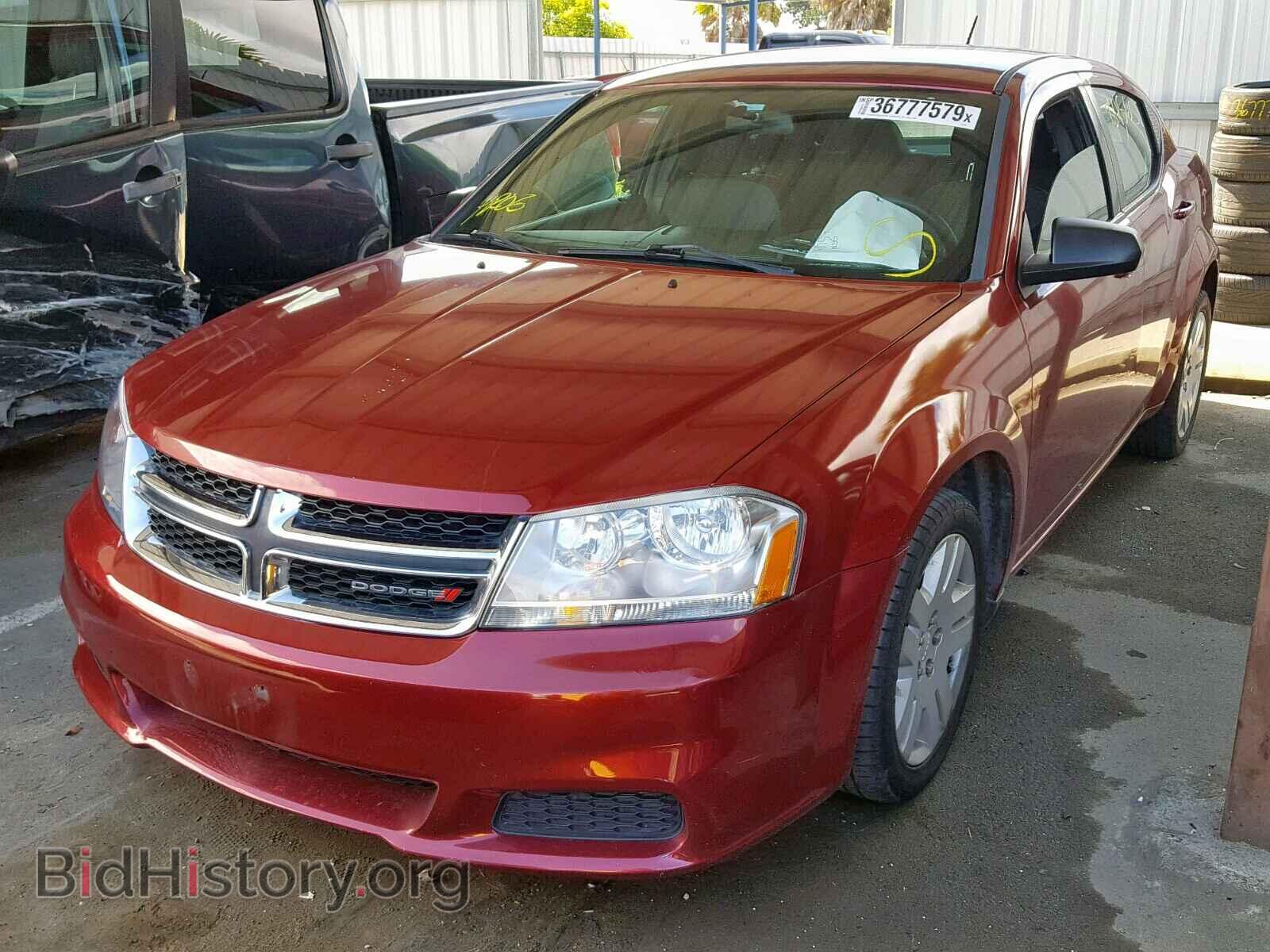 2014 DODGE AVENGER - VIN: 1C3CDZAB4EN215708 - Фото 2