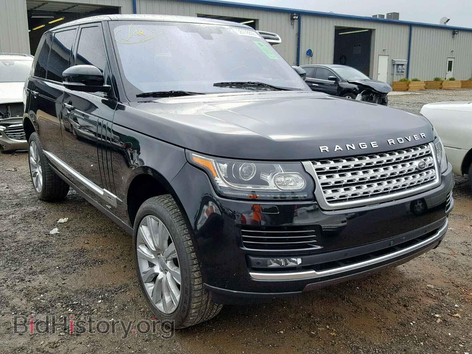 Photo SALGS3EF0GA284363 - LAND ROVER RANGE ROVE 2016