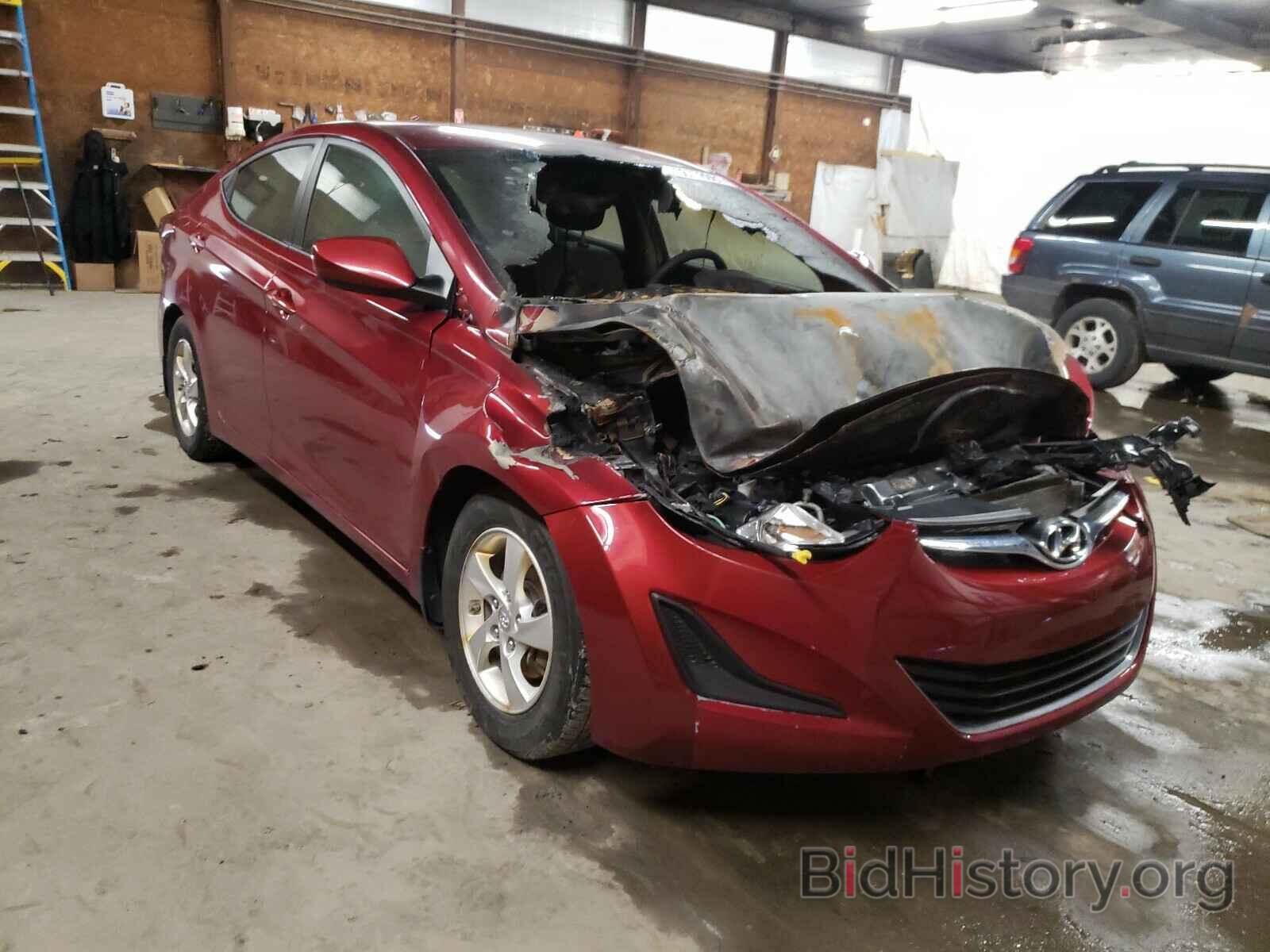 Photo 5NPDH4AE4EH543065 - HYUNDAI ELANTRA 2014