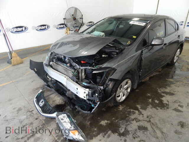 2013 HONDA CIVIC - VIN: 19XFB2F53DE100416 - Фото 2
