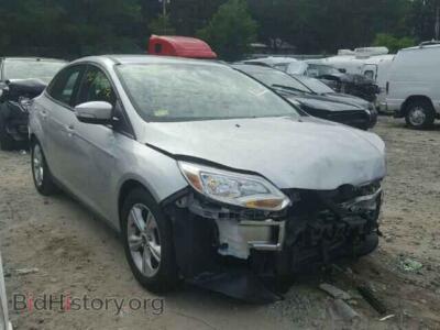 2014 Ford FOCUS Focus SE, silver — VIN 1FADP3F26EL214266, Copart