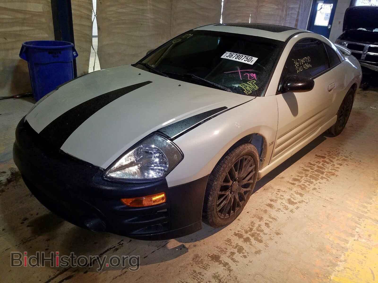 2003 MITSUBISHI ECLIPSE - VIN: 4A3AC74HX3E037033 - Фото 2