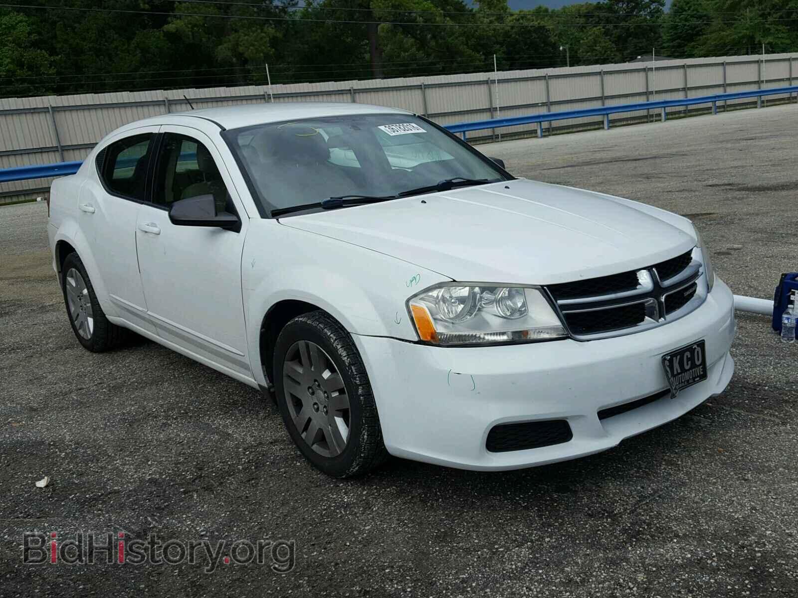 Фотография 1C3CDZAB0CN155973 - DODGE AVENGER 2012