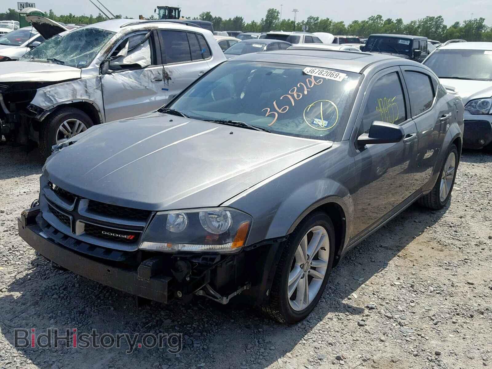 2013 DODGE AVENGER - VIN: 1C3CDZAG9DN747837 - Photo 2