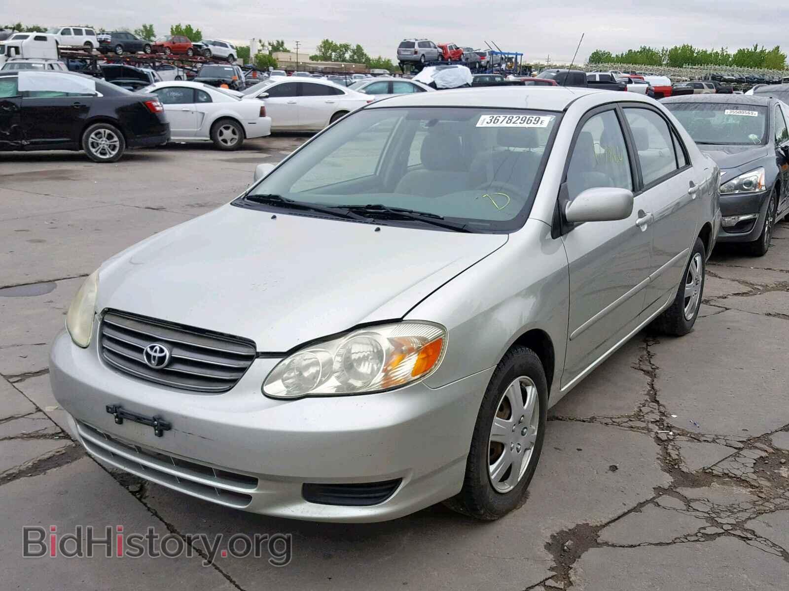 2003 TOYOTA COROLLA - VIN: JTDBR32E232003208 - Фото 2