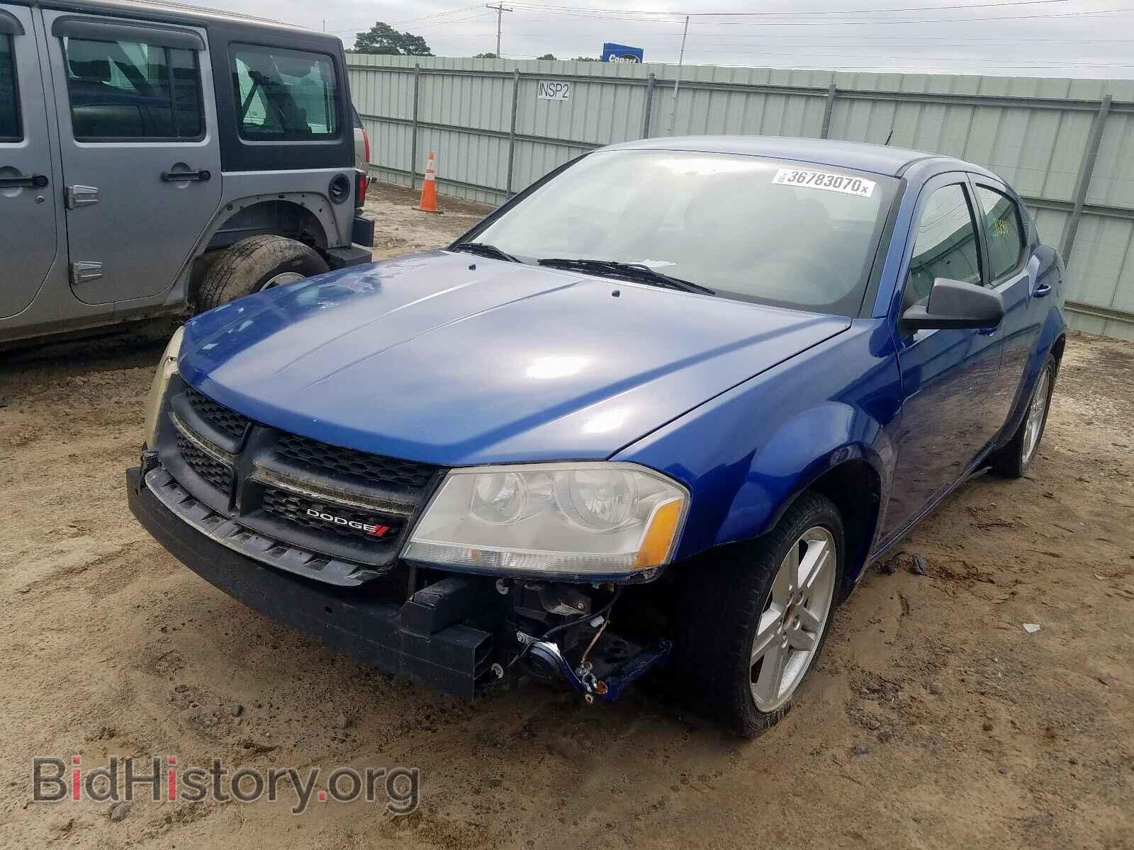 2013 DODGE AVENGER - VIN: 1C3CDZAB6DN506175 - Фото 2