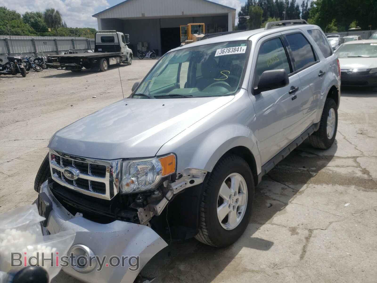 2012 FORD ESCAPE - VIN: 1FMCU0DG4CKC76484 - Фото 2