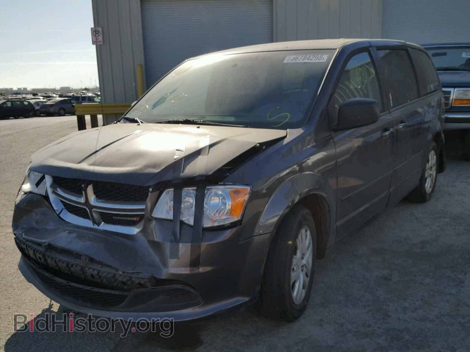 2016 DODGE CARAVAN - VIN: 2C4RDGBG1GR348372 - Фото 2