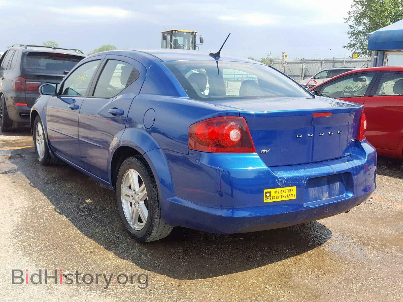 2013 DODGE AVENGER - VIN: 1C3CDZCB3DN590582 - Фото 3