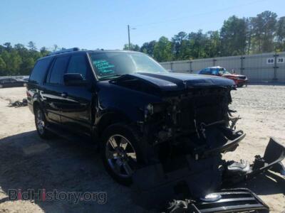 2008 Ford EXPEDITION, black — VIN 1FMFU19548LA88205, Copart