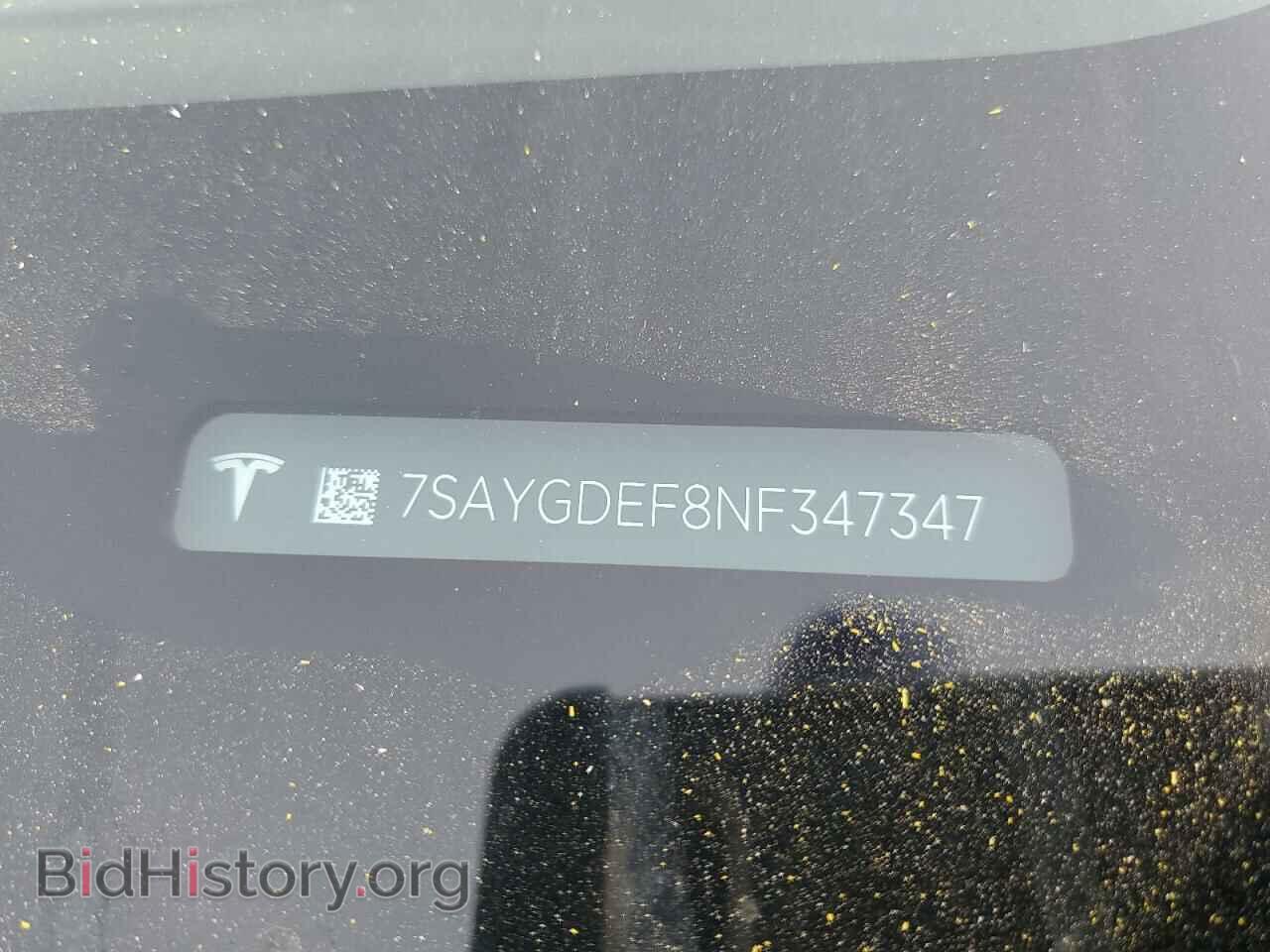 2022 TESLA MODEL Y - VIN: 7SAYGDEF8NF347347 - Фото 12
