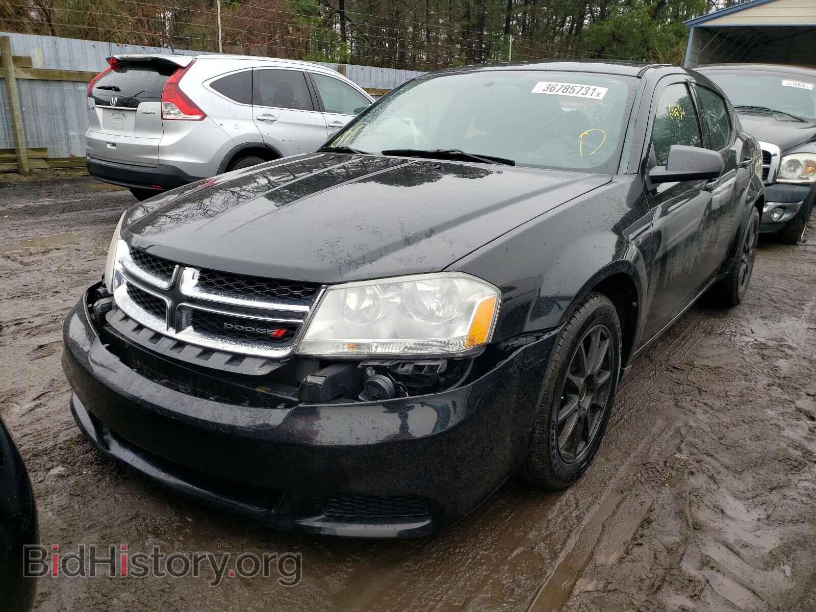 2013 DODGE AVENGER - VIN: 1C3CDZAG8DN750583 - Фото 2