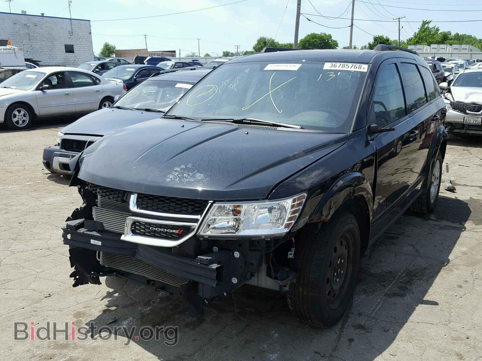2017 DODGE JOURNEY SE - VIN: 3C4PDCAB6HT524370 - Фото 2