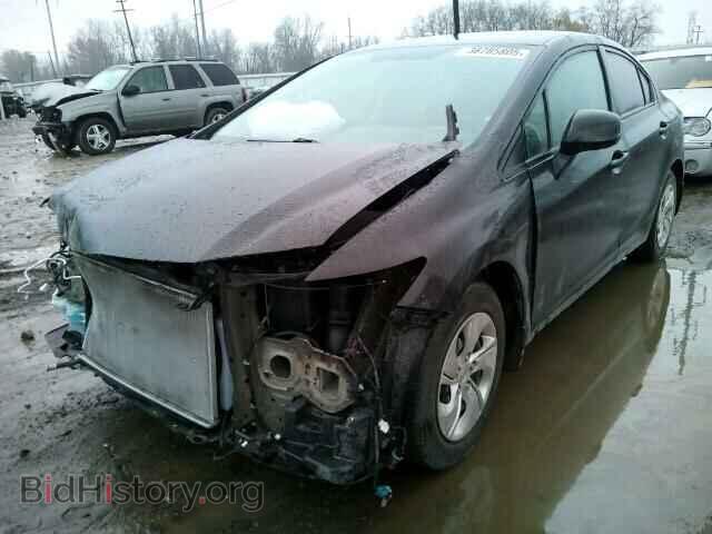 2013 HONDA CIVIC - VIN: 19XFB2F54DE017075 - Фото 2