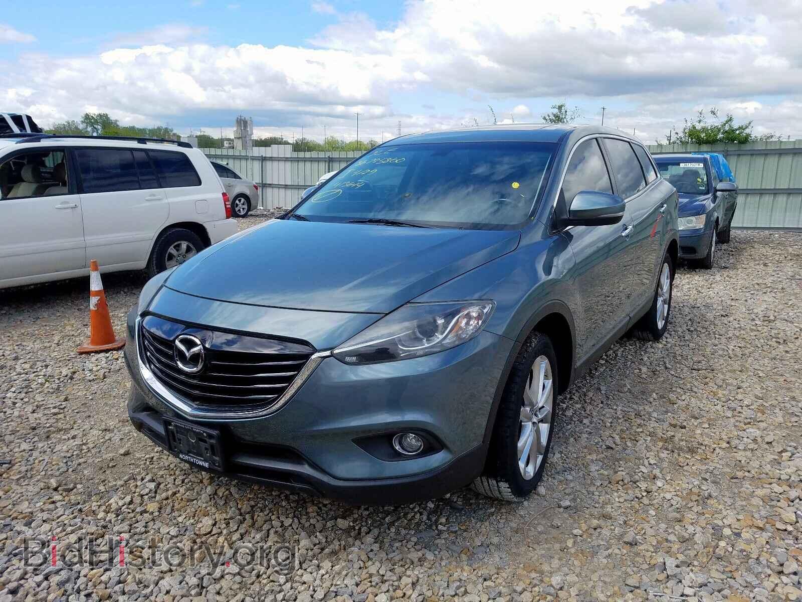 2013 MAZDA CX-9 - VIN: JM3TB3DA2D0413644 - Фото 2