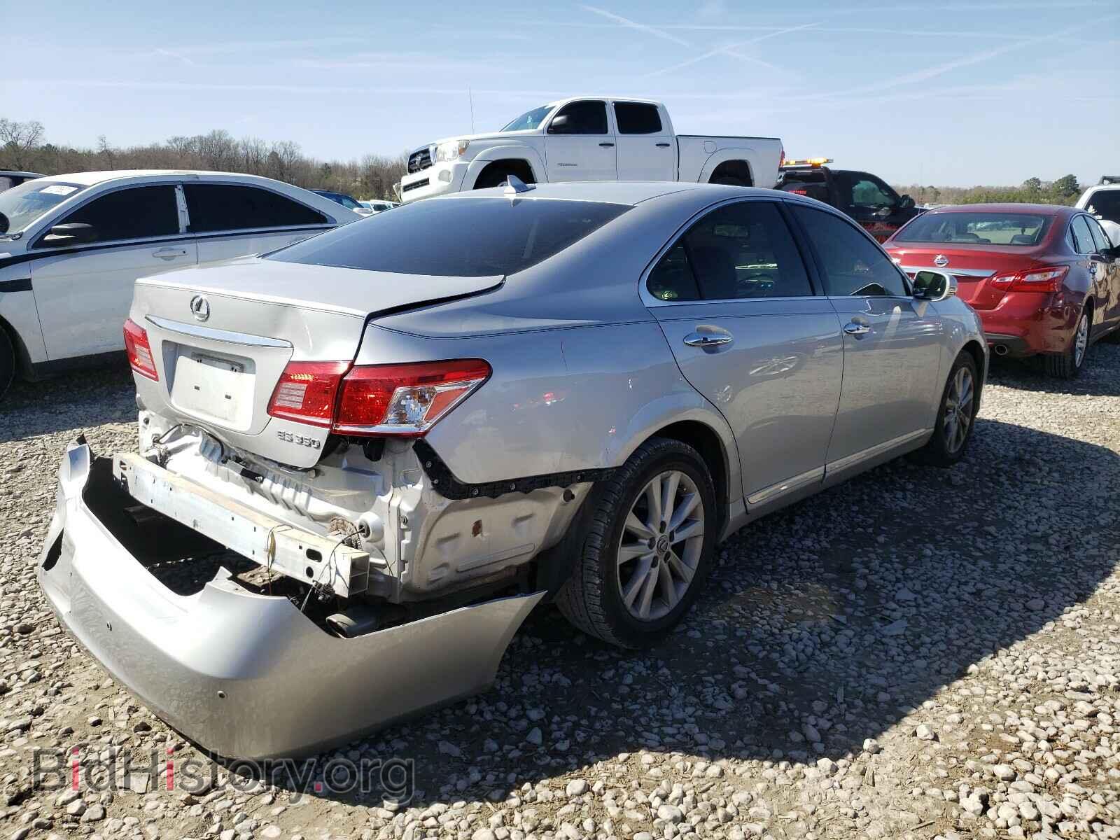 2012 LEXUS ES350 - VIN: JTHBK1EG8C2496929 - Фото 4
