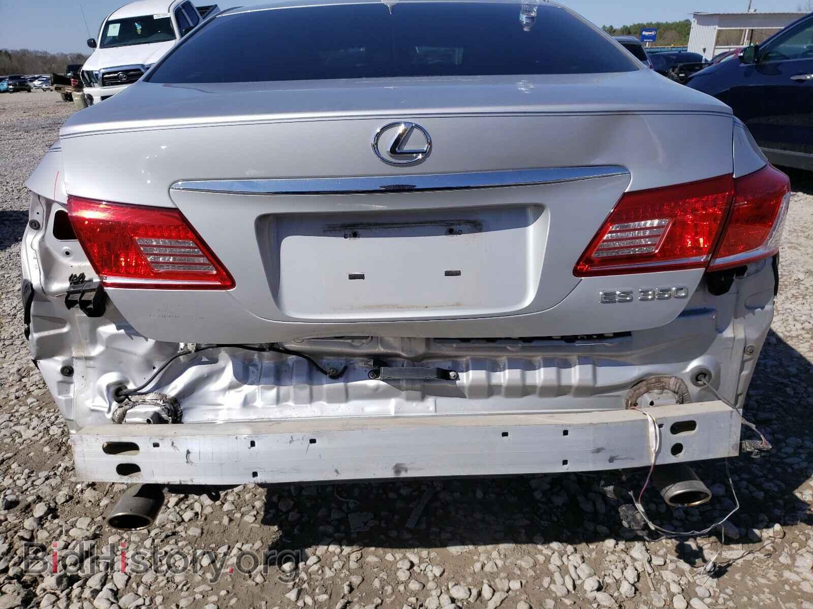 2012 LEXUS ES350 - VIN: JTHBK1EG8C2496929 - Фото 9