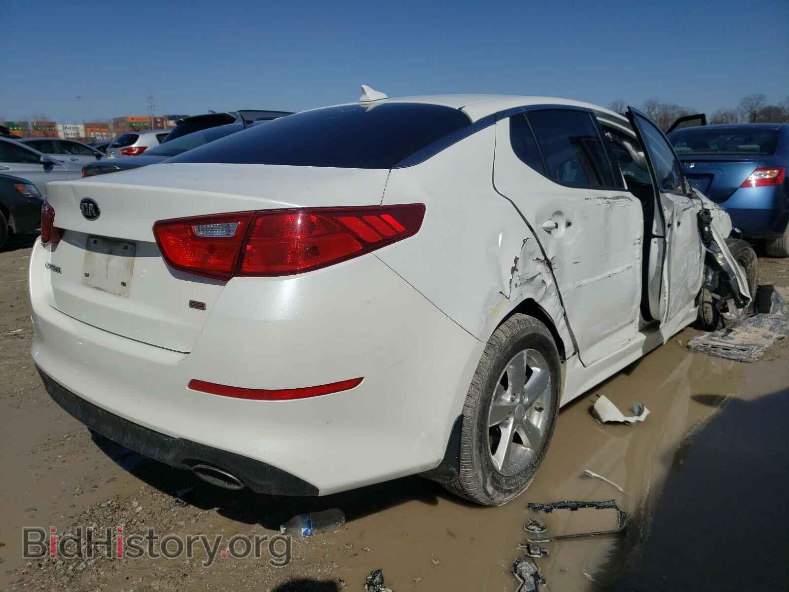 2015 KIA OPTIMA - VIN: KNAGM4A74F5612751 - Фото 4