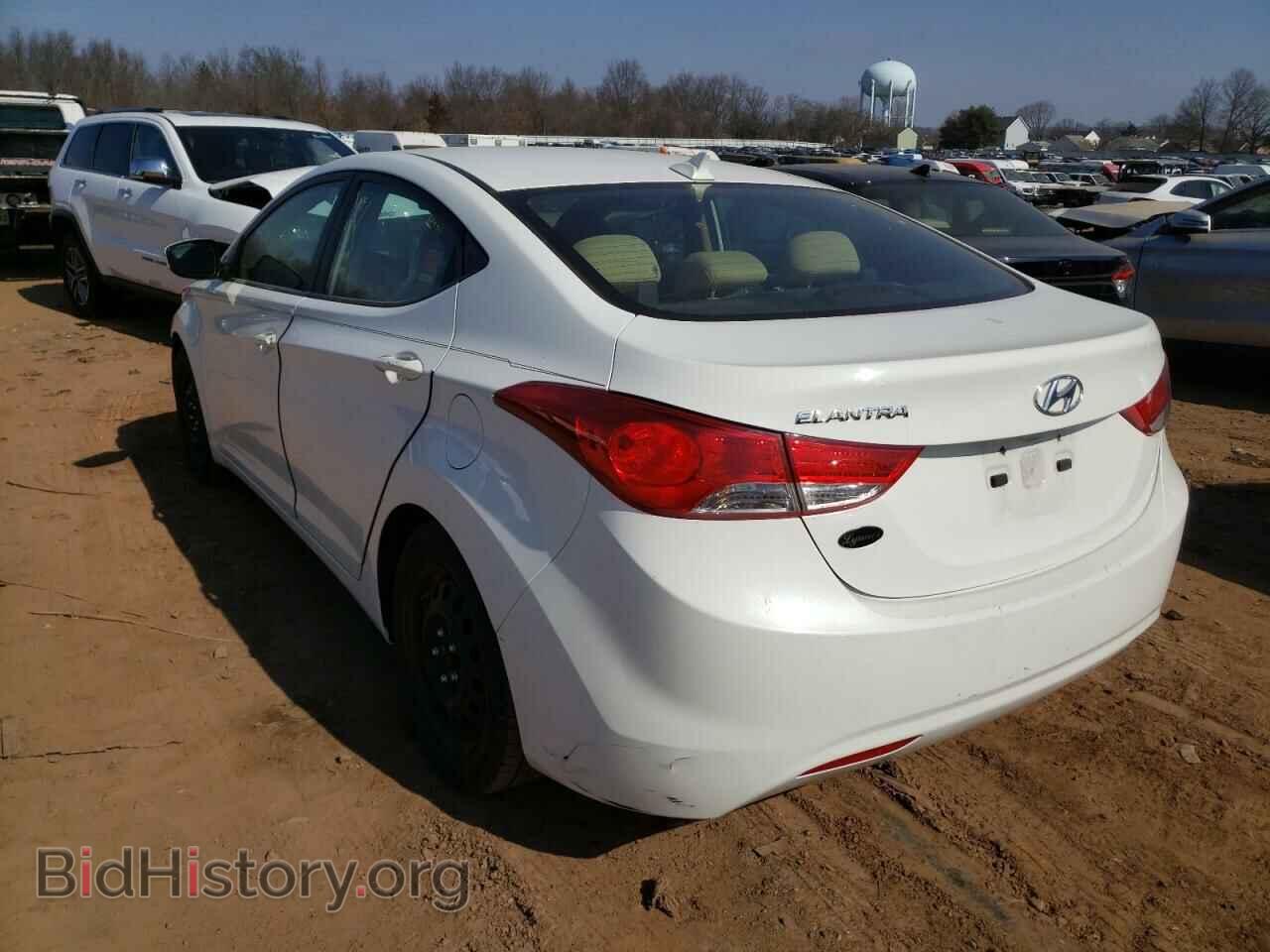 2011 HYUNDAI ELANTRA - VIN: 5NPDH4AE0BH059342 - Фото 3