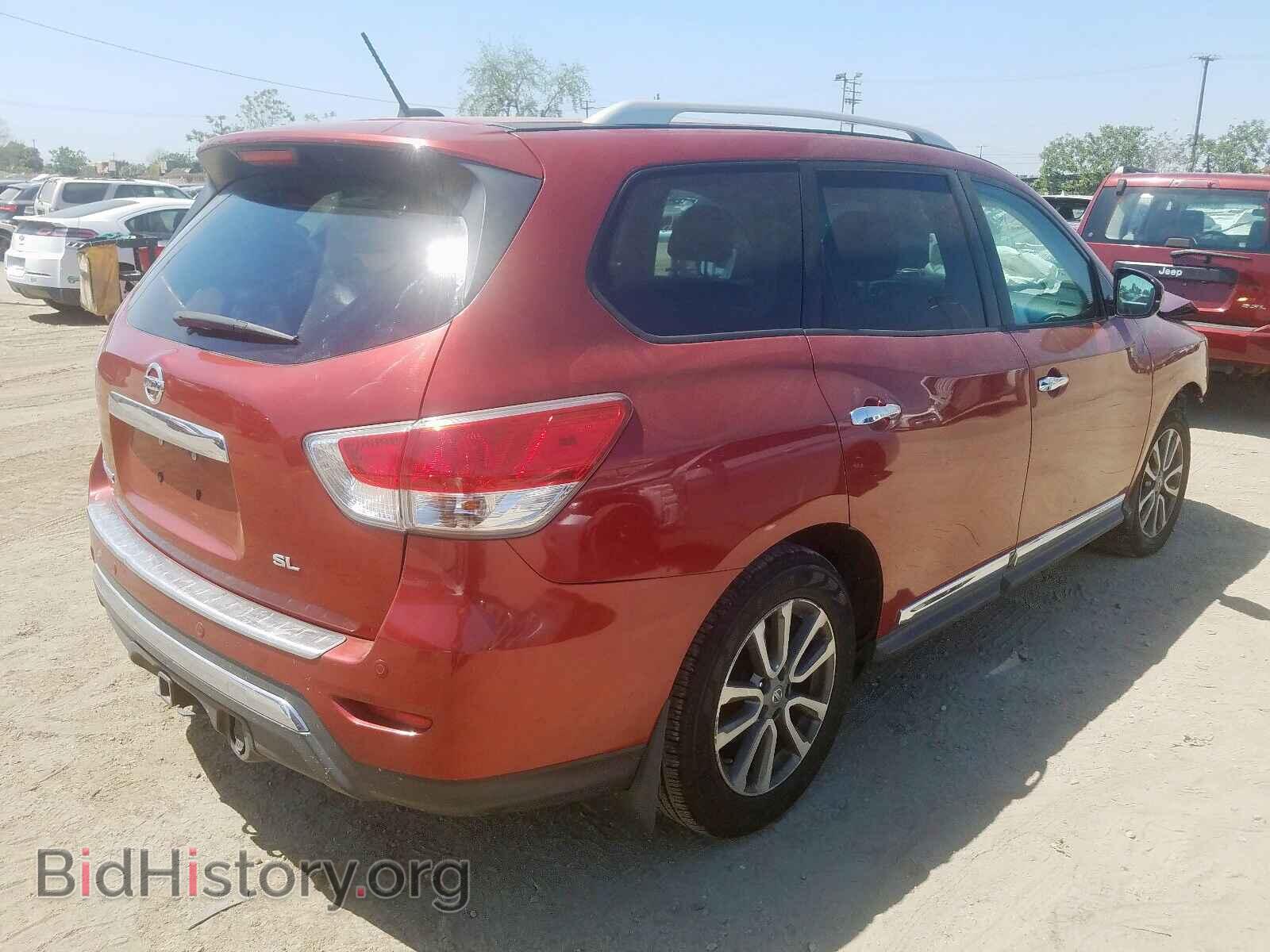 2014 NISSAN PATHFINDER - VIN: 5N1AR2MN8EC607843 - Фото 4