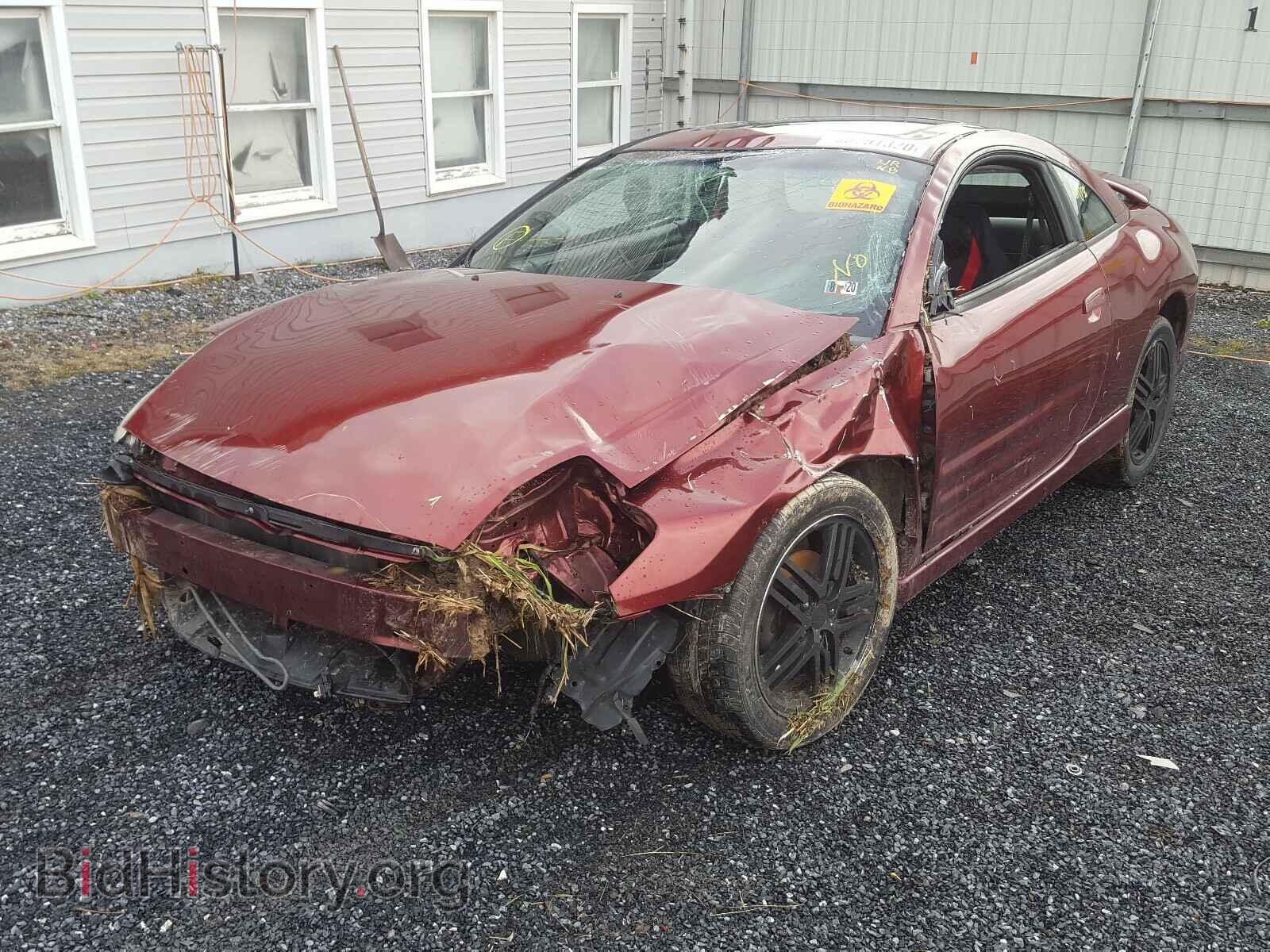 2005 MITSUBISHI ECLIPSE - VIN: 4A3AC74H85E036658 - Фото 2