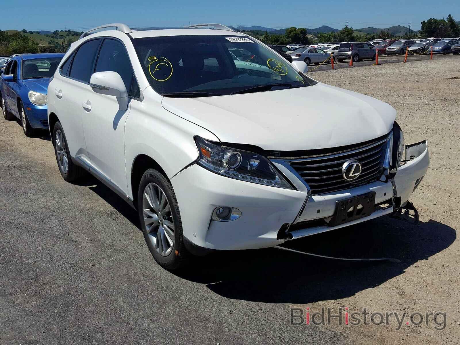 Фотография JTJBK1BA7D2451111 - LEXUS RX 350 BAS 2013