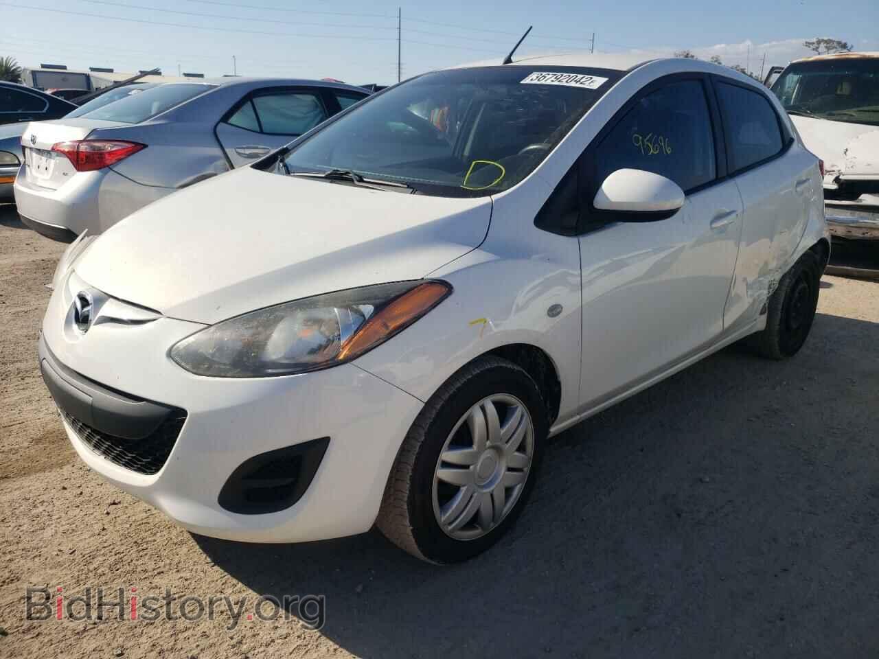2014 MAZDA 2 - VIN: JM1DE1KY4E0174527 - Фото 2