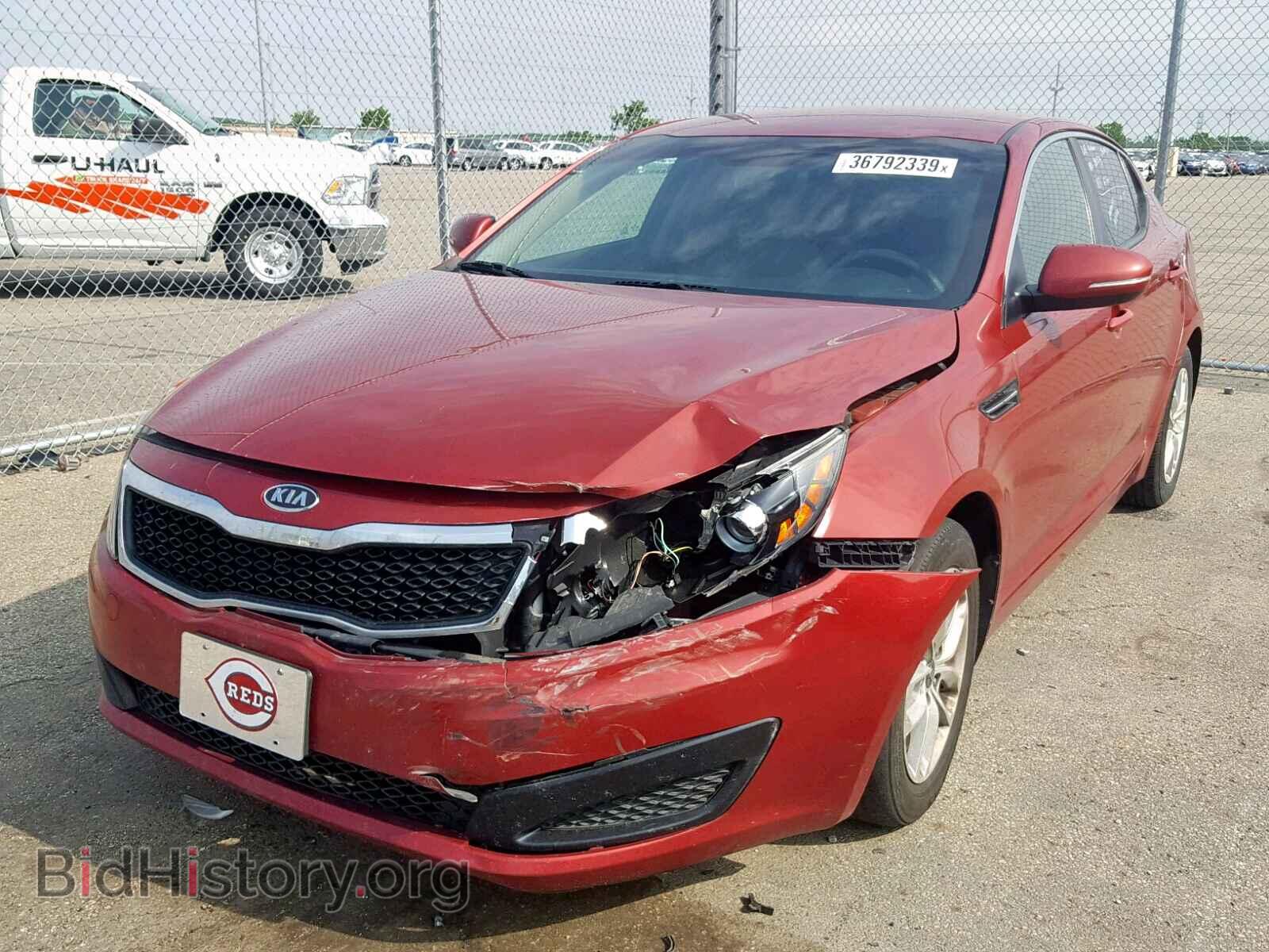 2011 KIA OPTIMA LX - VIN: KNAGM4A74B5058458 - Фото 2