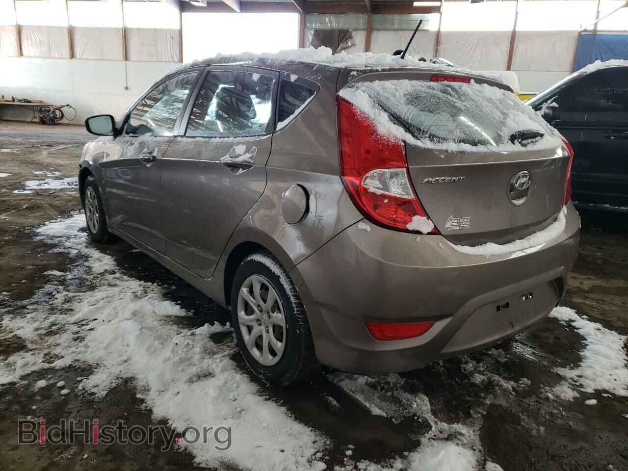 2012 HYUNDAI ACCENT - VIN: KMHCT5AE6CU013758 - Фото 3
