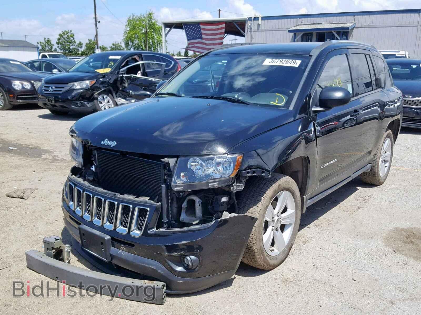 2014 JEEP COMPASS SP - VIN: 1C4NJCBA3ED515164 - Фото 2