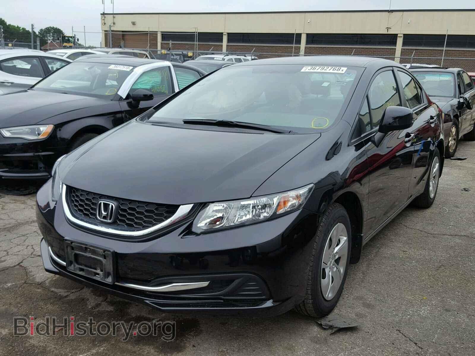 2013 HONDA CIVIC - VIN: 19XFB2F50DE081677 - Фото 2
