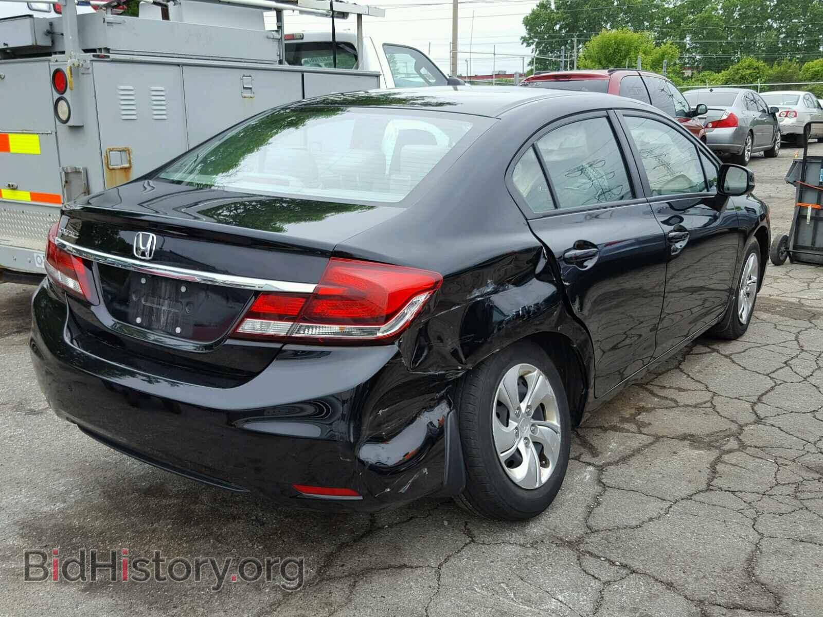 2013 HONDA CIVIC - VIN: 19XFB2F50DE081677 - Фото 4