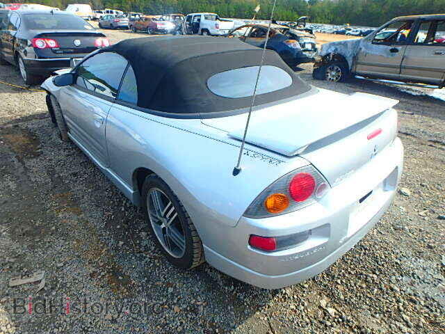 2003 MITSUBISHI ECLIPSE - VIN: 4A3AE75H63E089641 - Фото 3