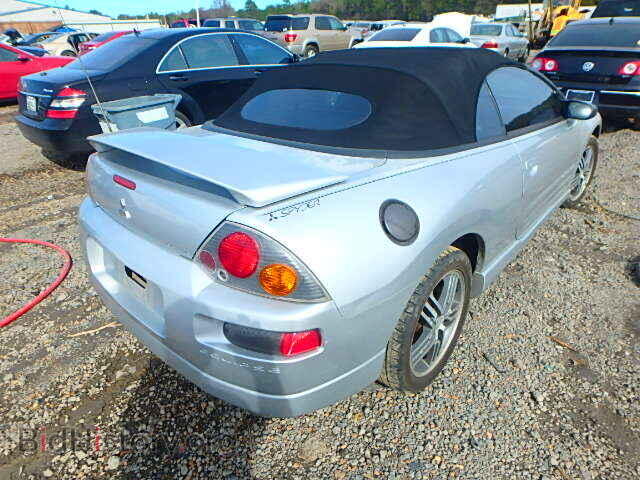 2003 MITSUBISHI ECLIPSE - VIN: 4A3AE75H63E089641 - Фото 4