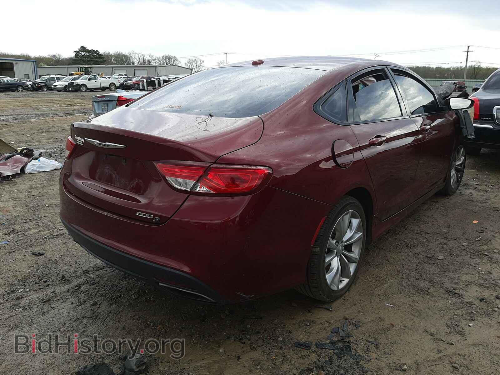 2015 CHRYSLER 200 - VIN: 1C3CCCBB7FN753559 - Фото 4