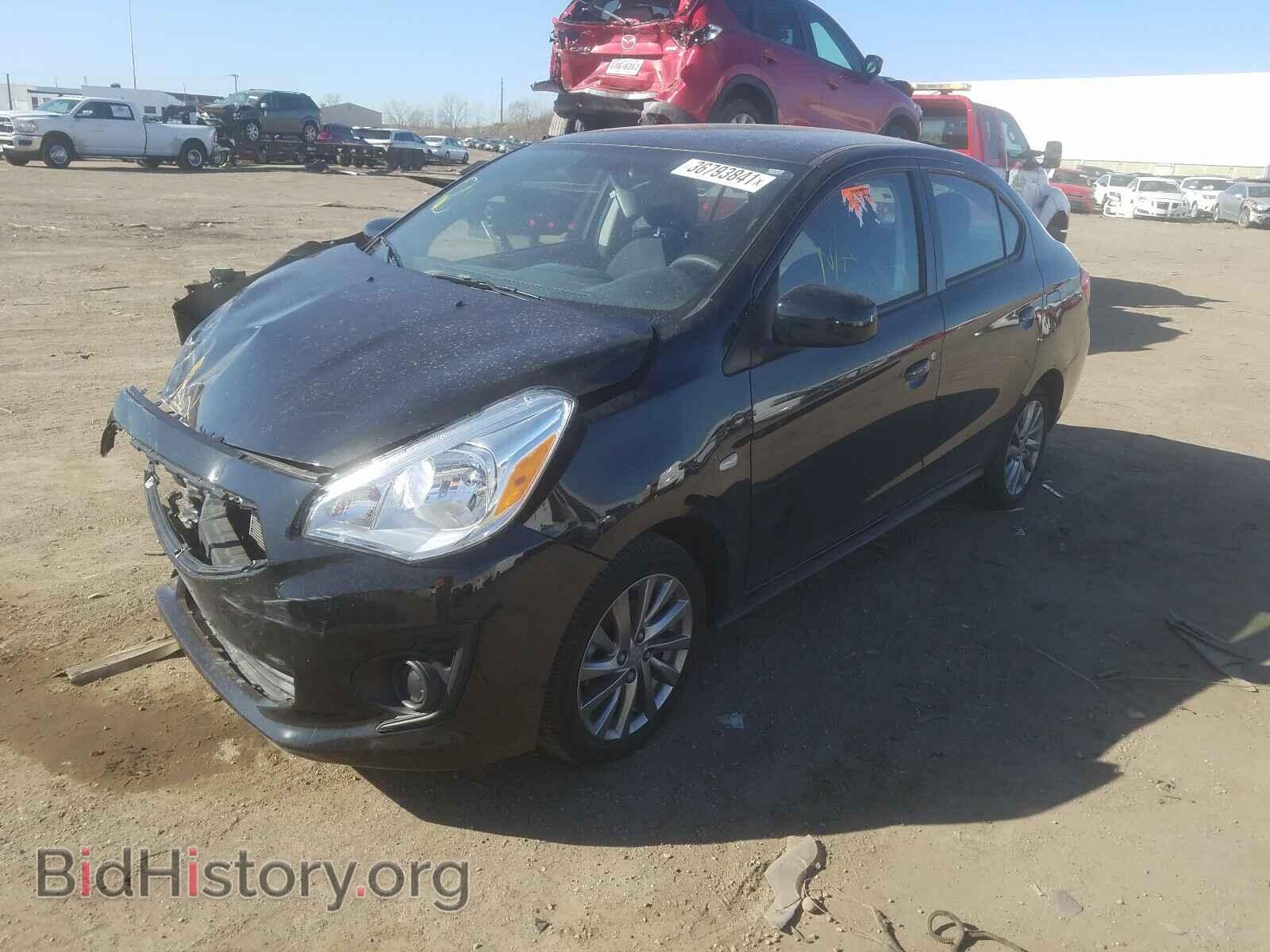 2019 MITSUBISHI MIRAGE - VIN: ML32F3FJ1KHF16998 - Фото 2