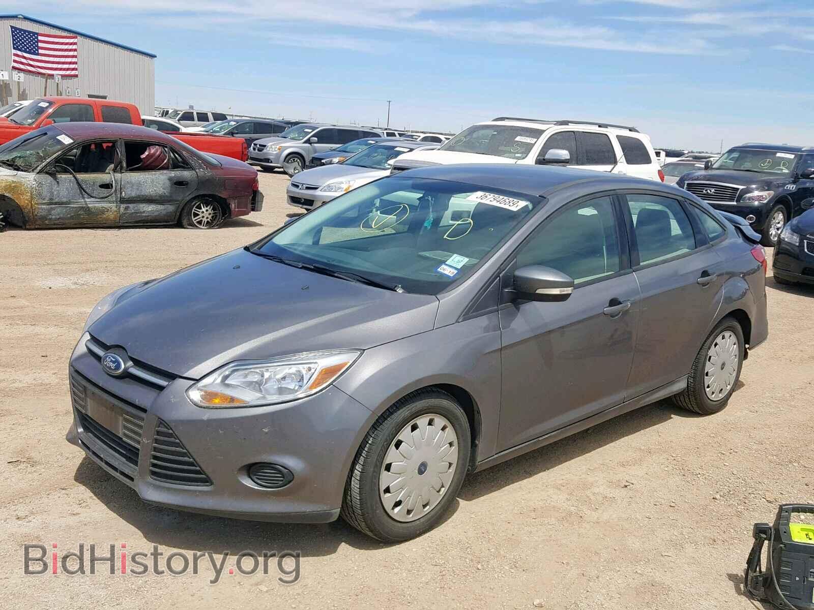 2014 FORD FOCUS SE - VIN: 1FADP3F29EL376392 - Фото 2