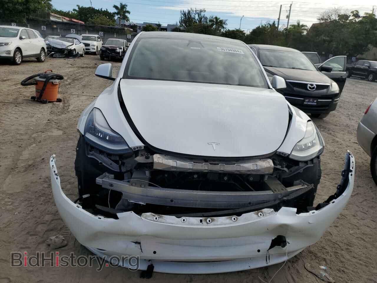 2021 TESLA MODEL Y - VIN: 5YJYGDED1MF120348 - Фото 5