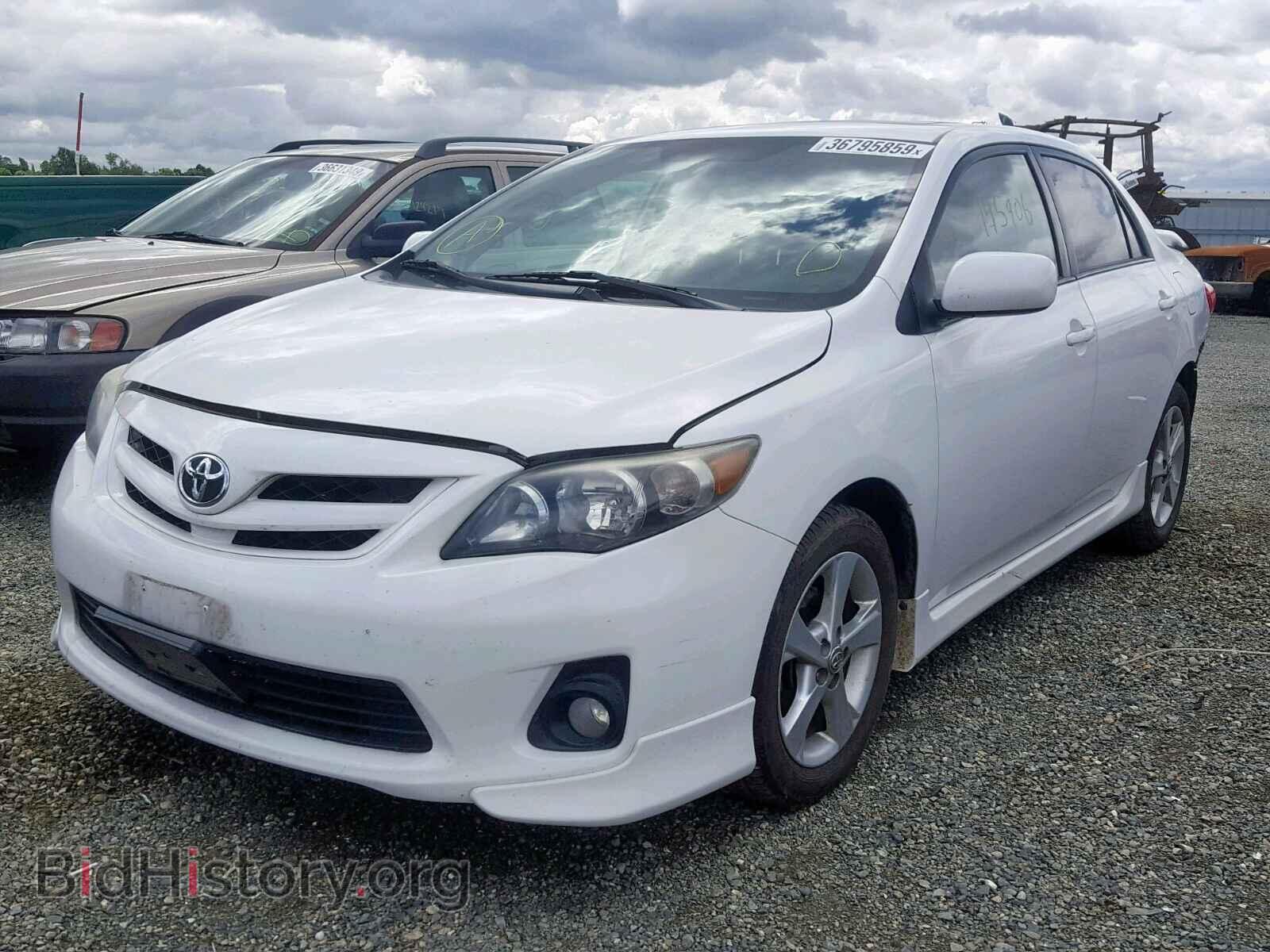 2012 TOYOTA COROLLA BA - VIN: 2T1BU4EE3CC760152 - Фото 2