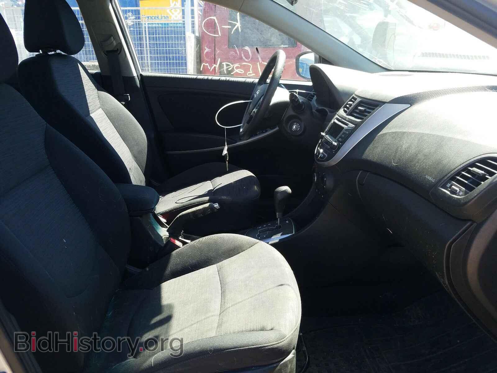2017 HYUNDAI ACCENT - VIN: KMHCT5AEXHU351073 - Фото 5