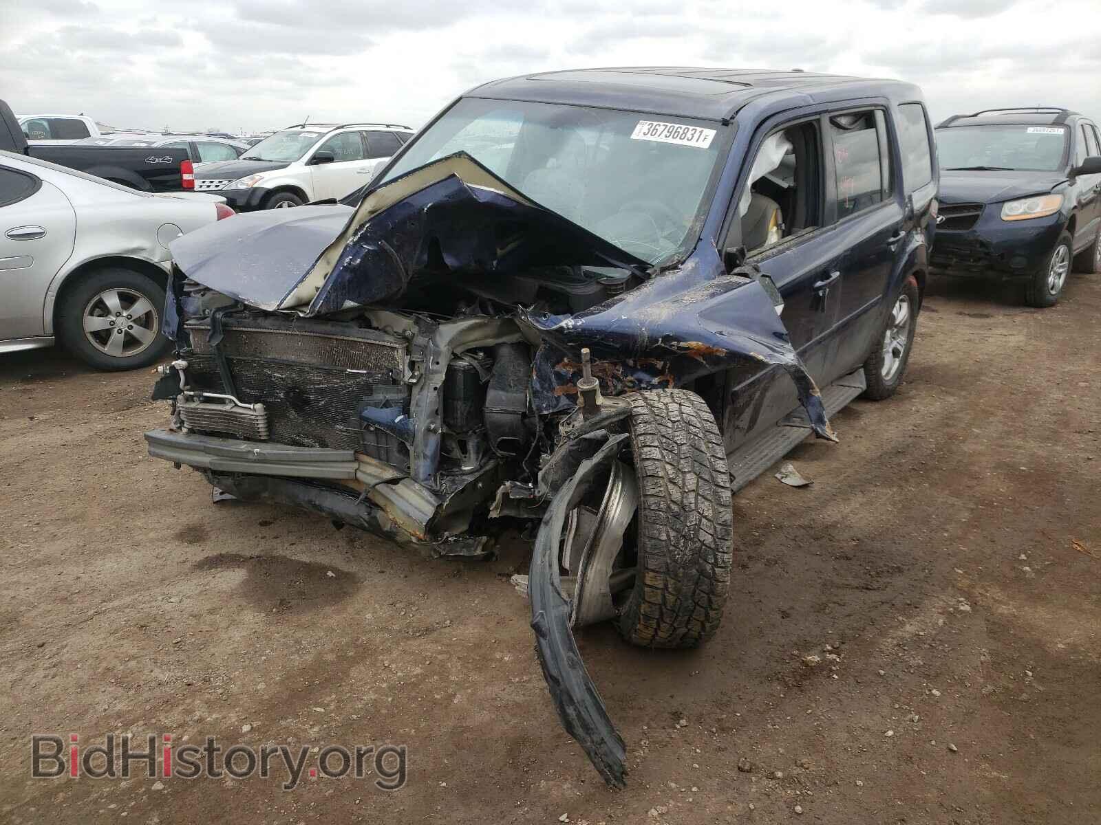 2013 HONDA PILOT - VIN: 5FNYF4H78DB015914 - Фото 2