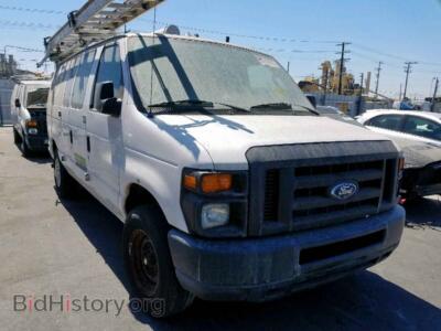 2010 Ford ECONOLINE, white — VIN 1FTNE2EL7ADA08094, Copart