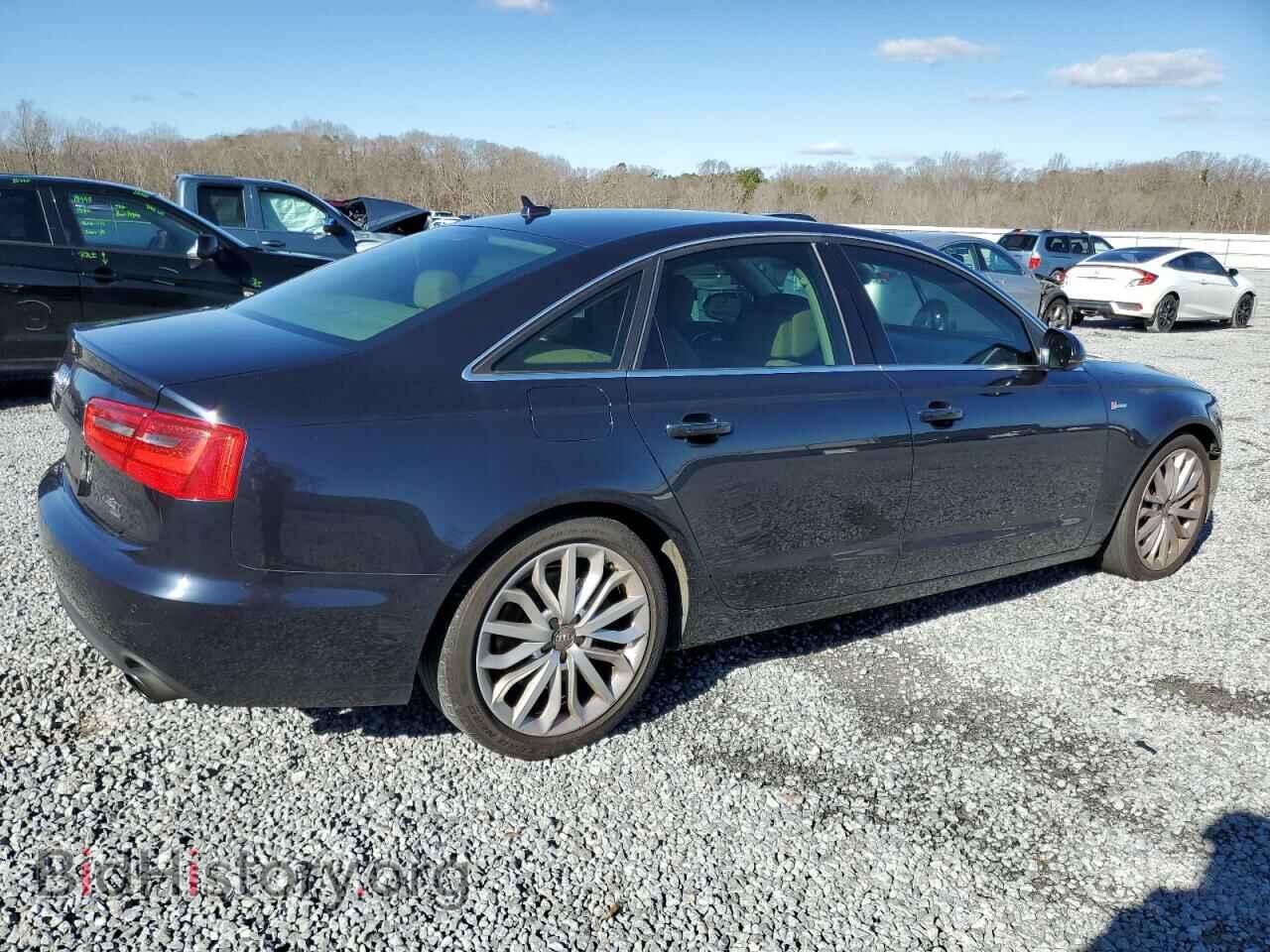 2013 AUDI A6 - VIN: WAUGGAFC5DN104331 - Фото 3